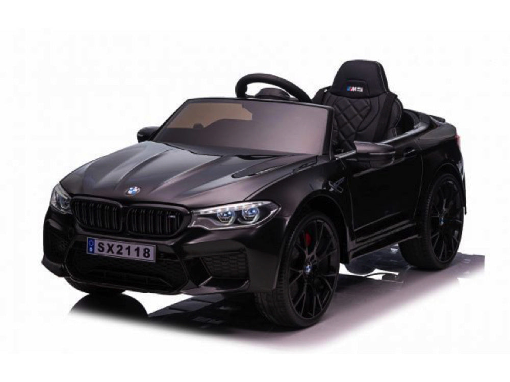 Bmw M5,Lithium, Siège En Cuir, Pneus En Caoutchouc, Voiture À Batterie Pour Enfants !