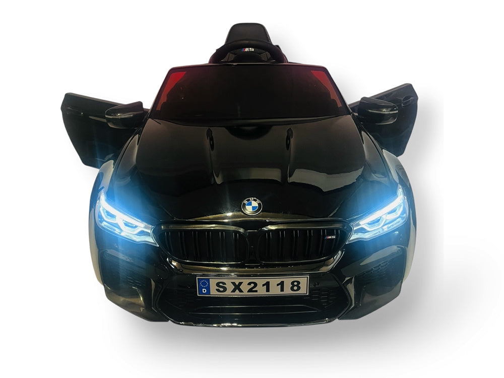 Bmw M5,Lithium, Siège En Cuir, Pneus En Caoutchouc, Voiture À Batterie Pour Enfants !