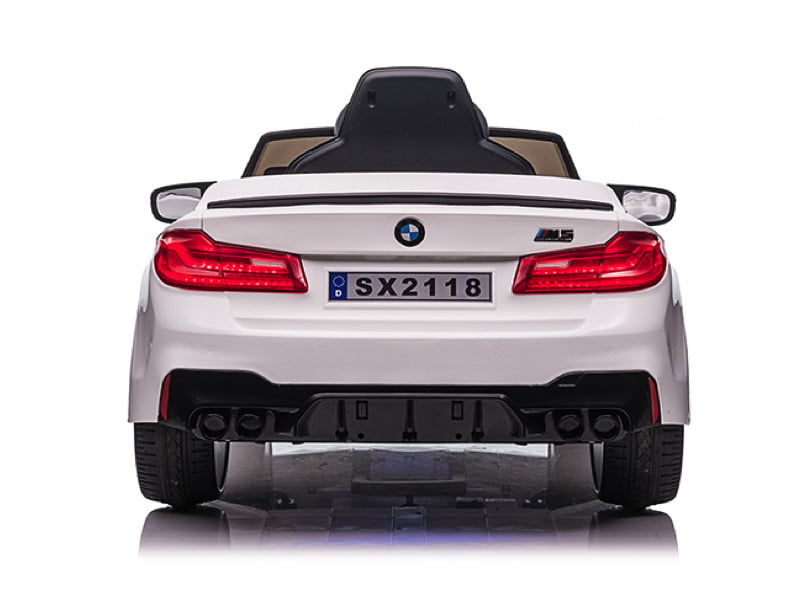 Bmw M5,Lithium, Siège En Cuir, Pneus En Caoutchouc, Voiture À Batterie Pour Enfants !