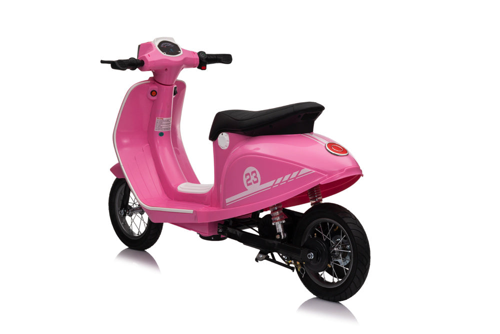 Trottinette Électrique Pour Enfants Au Lithium 24 Volts Avec Moteur De 350 Watts