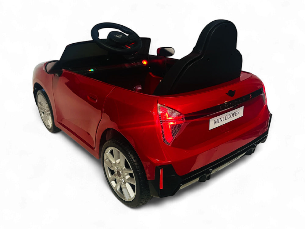 Mini Cooper S, Voiture Pour Enfants 12 Volts Avec Pneus En Caoutchouc Et Plus Encore !