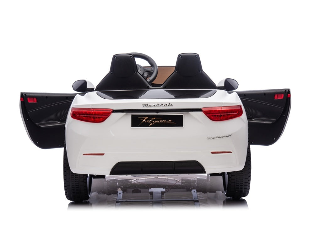 Maserati Granturismo Folgore Voiture Pour Enfants 2 Places, 12 Volts Avec Pneus En Caoutchouc Et Plus Encore !