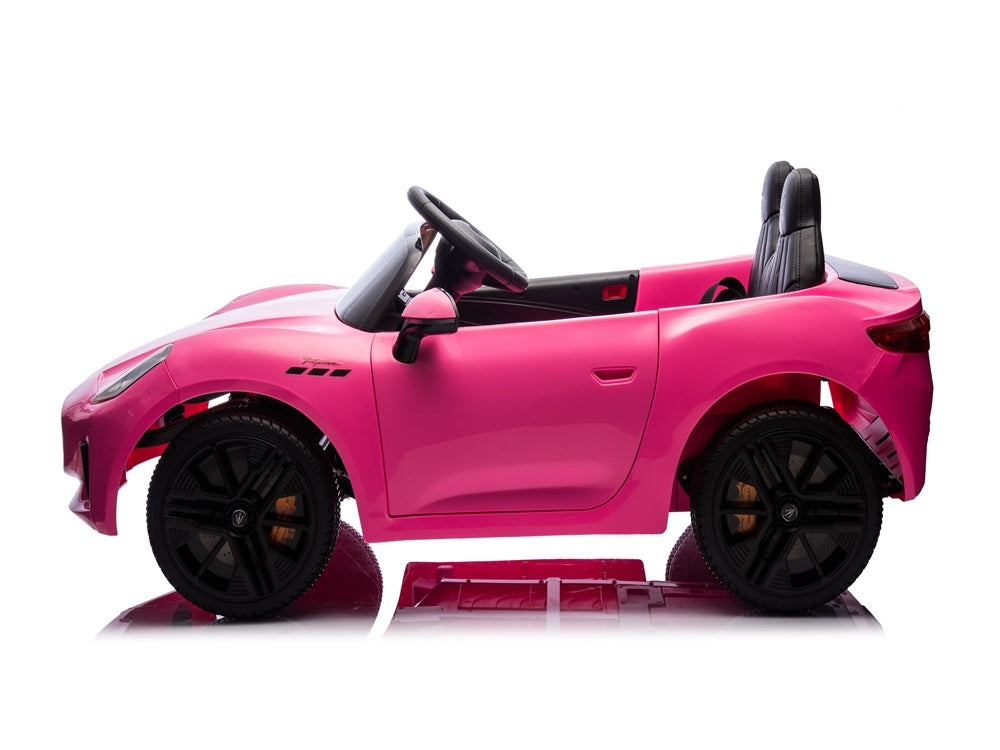 Maserati Granturismo Folgore Voiture Pour Enfants 2 Places, 12 Volts Avec Pneus En Caoutchouc Et Plus Encore !