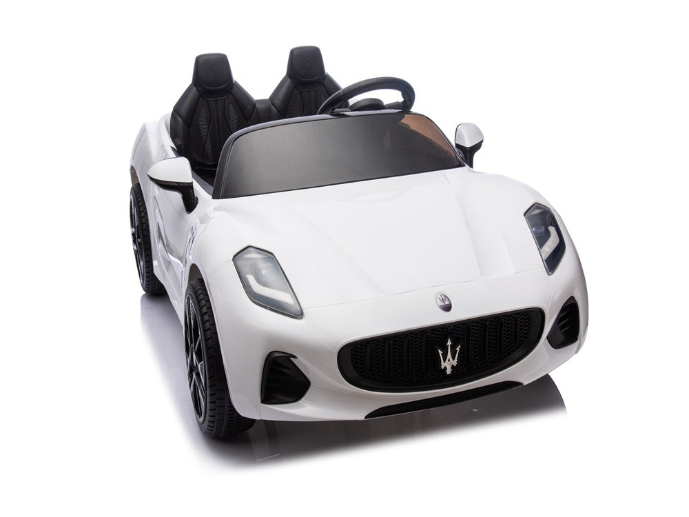 Maserati Granturismo Folgore Voiture Pour Enfants 2 Places, 12 Volts Avec Pneus En Caoutchouc Et Plus Encore !