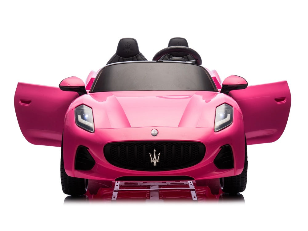 Maserati Granturismo Folgore Voiture Pour Enfants 2 Places, 12 Volts Avec Pneus En Caoutchouc Et Plus Encore !