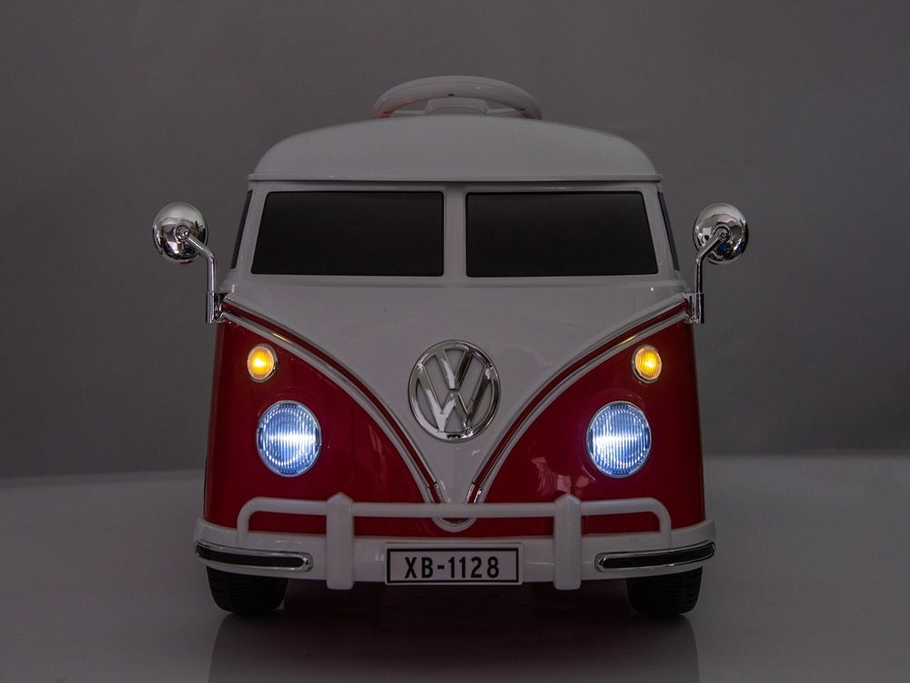 Bus Classique Volkswagen T1, Voiture Pour Enfants 12 Volts Avec Pneus En Caoutchouc Et Plus Encore !