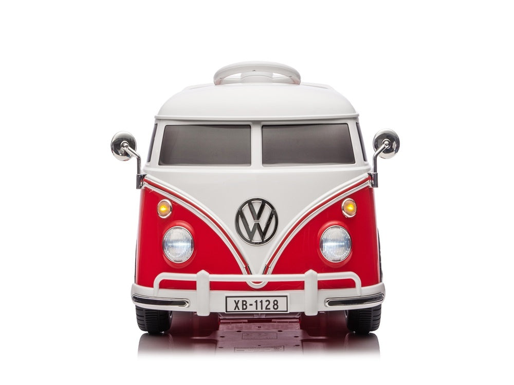 Bus Classique Volkswagen T1, Voiture Pour Enfants 12 Volts Avec Pneus En Caoutchouc Et Plus Encore !