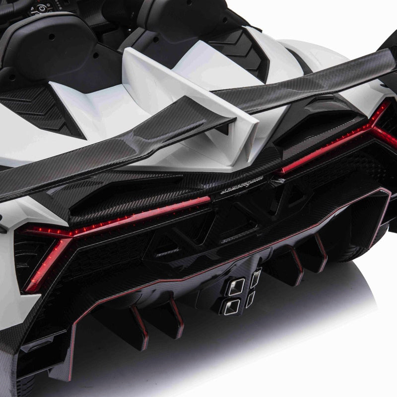 Lamborghini Veneno, Voiture Électrique Pour Enfants 2 Places Avec 4 Moteurs Et Plus.