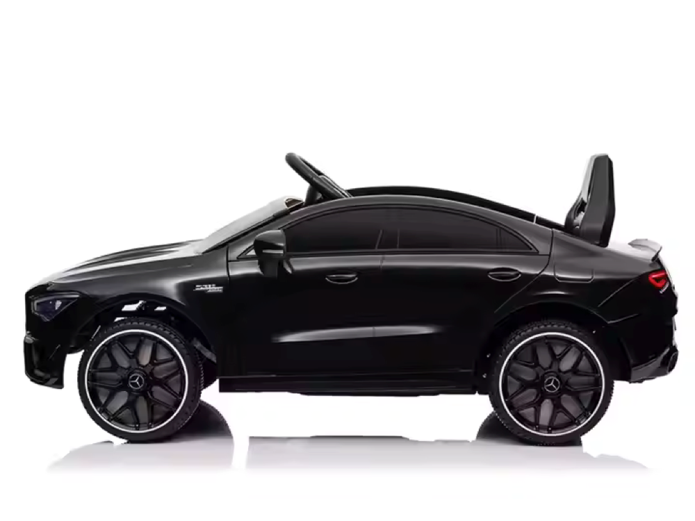 Voiture Électrique Pour Enfants Mercedes Cla 45 S Amg Voiture Électrique Pour Enfants 12 Volts Avec Pneus En Caoutchouc, Siège En Cuir Et Plus Encore !