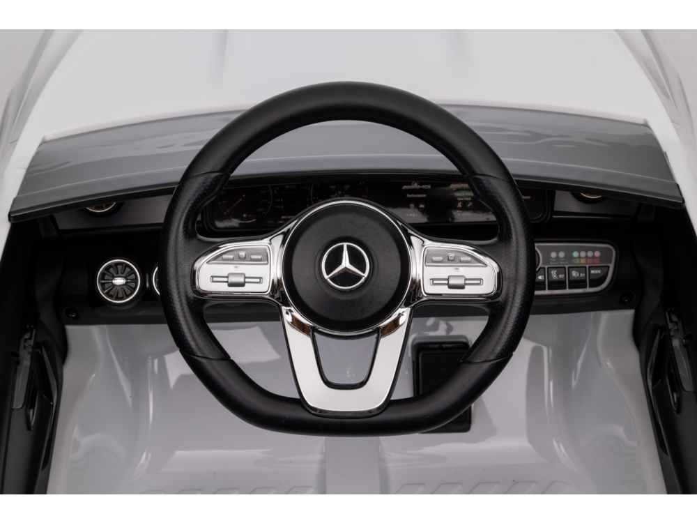 Voiture Électrique Pour Enfants Mercedes Cla 45 S Amg Voiture Électrique Pour Enfants 12 Volts Avec Pneus En Caoutchouc, Siège En Cuir Et Plus Encore !